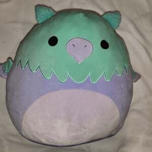Squishmallows Minerva the Aqua and Purple Griffin 16 inch Large Plush